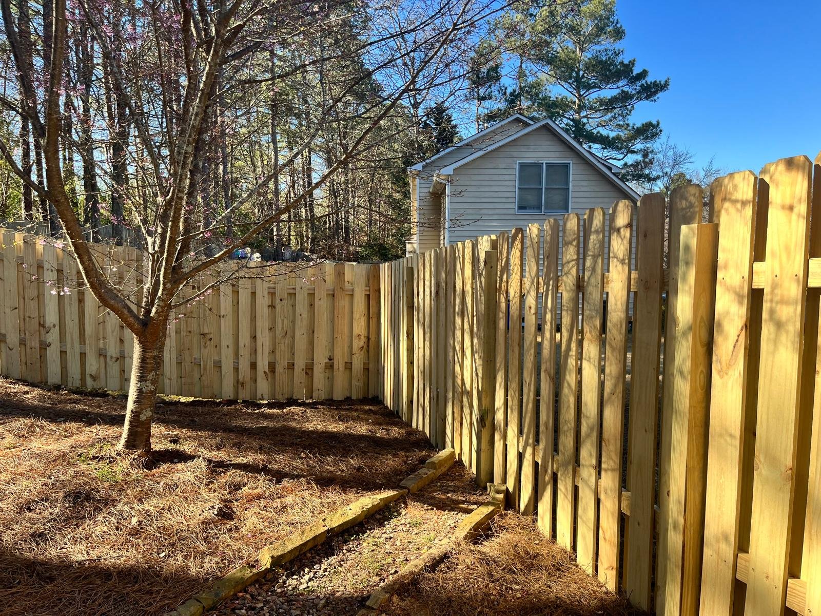 Wood Fence Installation