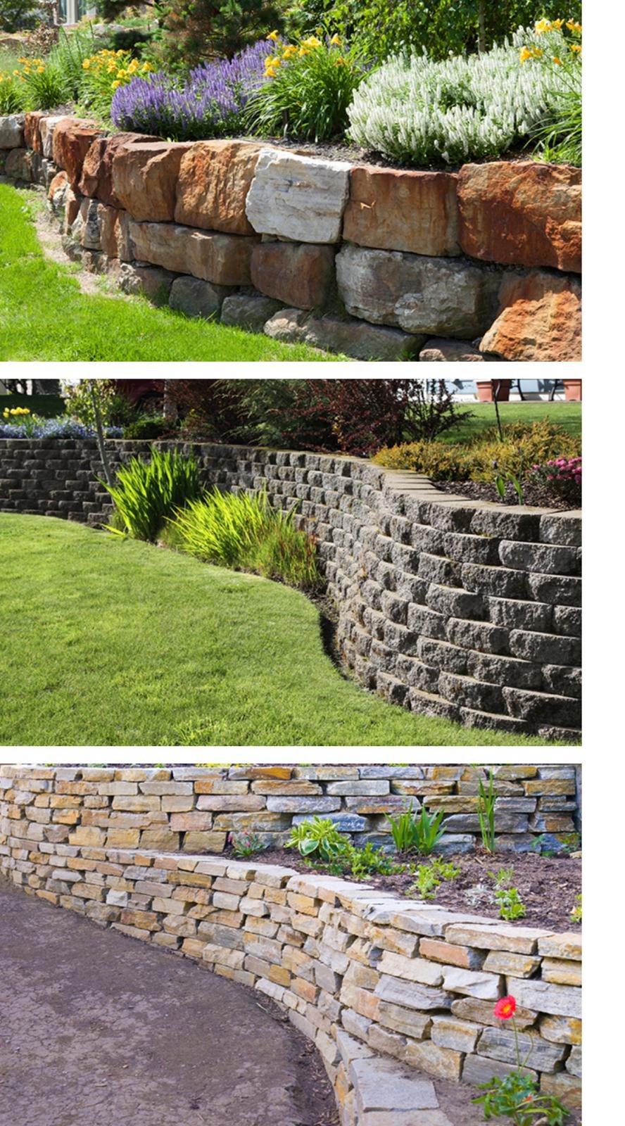 Stone Retaining Walls